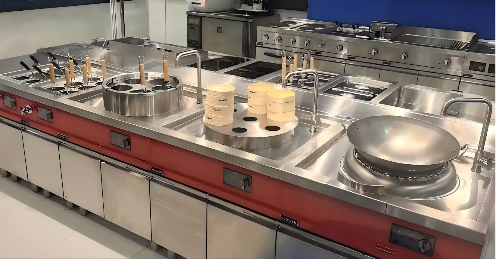 Qualität Integrierte Inselkocherreihe usine