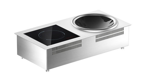 Qualität  Built-in Induction Combination Cooktop  with Flat and Concave Surfaces usine