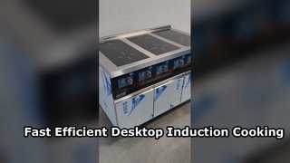 Demo zum Desktop-Induktions-Vierzonen-Kochherd ansehen